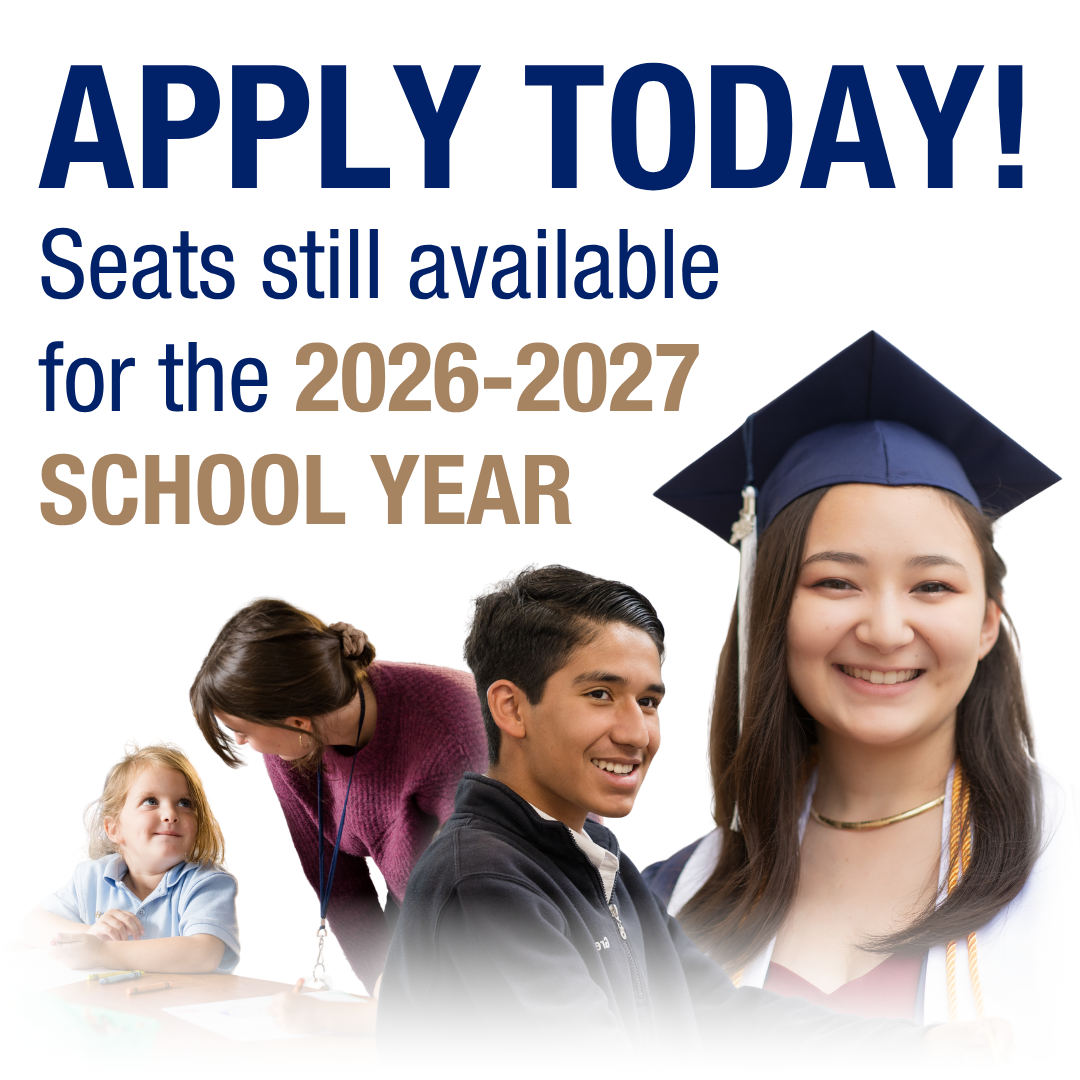 Apply Today! seats still available for the 2026-2027 school year