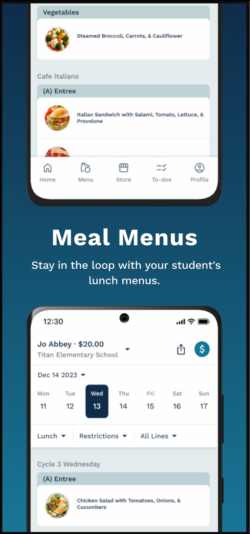 LINQ Menu App